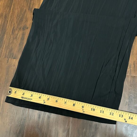 SOLID & STRIPED Milly Pants Black Elastic Waist High Rise Wide Leg NWOT - Picture 14 of 14